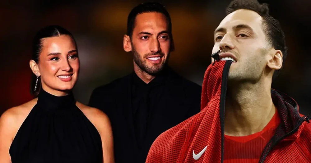Hakan Çalhanoğlu'nun eşinden eleştirilere tepki: "Ne çabuk unuttunuz"