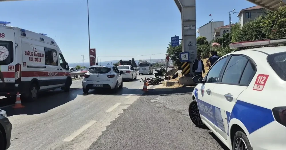 Büyükçekmece'de Motosiklet ve Otomobil Çarpışması Sonucu Sürücü Hayatını Kaybetti