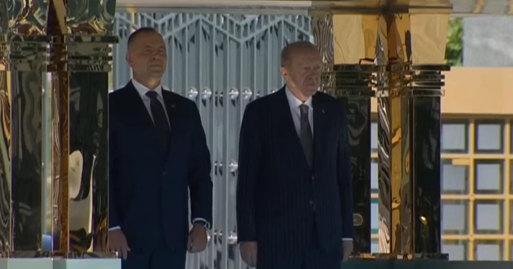 Polonya Cumhurbaşkanı Nawrocki Ankara’da Resmi Karşılama Töreniyle Karşıladı