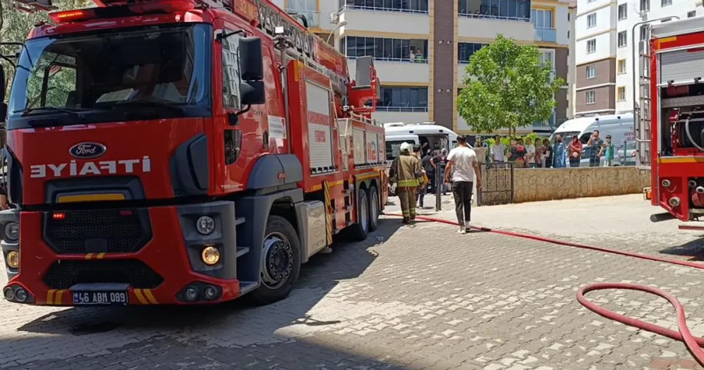 Kahramanmaraş'ta Yangın Faciası: Aynı Aileden Üç Kişi Hayatını Kaybetti