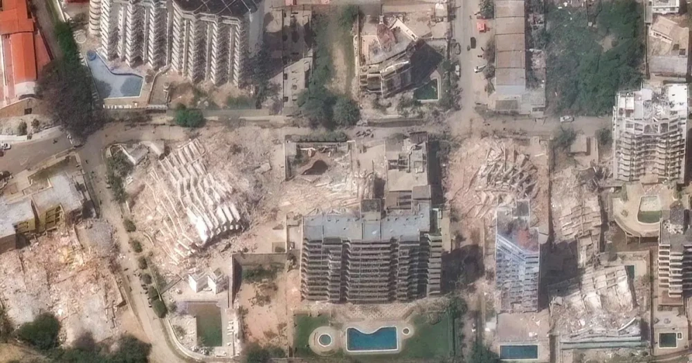 Çifte Deprem Sonrası Uzaydan Görülen Korkunç Yıkım