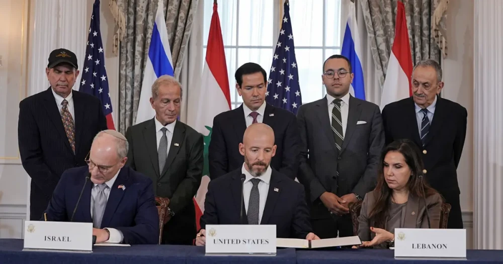 ABD, İsrail ve Lübnan arasında çerçeve anlaşması imzalandı