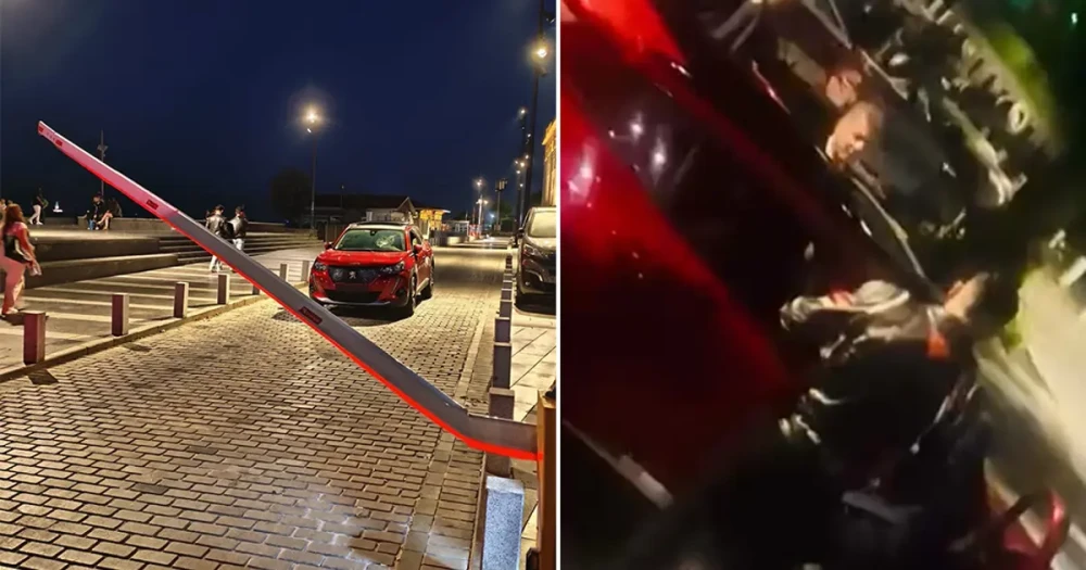 Beşiktaş'ta Hareketli Gece: Polis Bariyerini Kırarak Kaçmaya Çalıştı