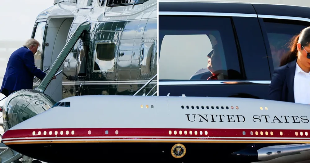 Trump yeni uçağıyla gelecek: Ankara'da Marine One ve Canavar'ı da kullanacak