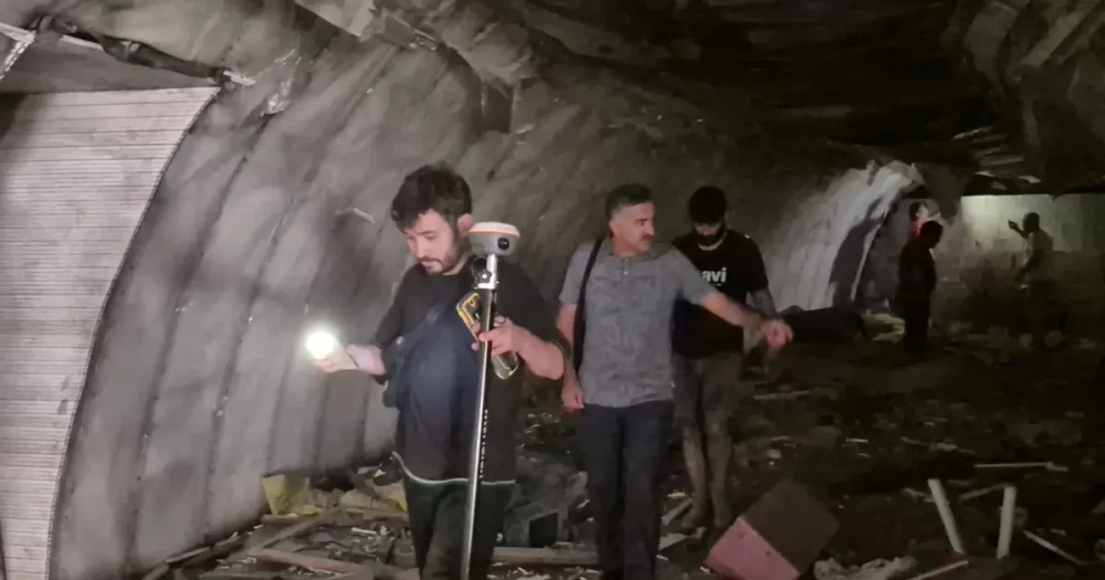 Zonguldak’ta Bina Yıkımında İkinci Dünya Savaşı’na Ait Gizli Giriş Ortaya Çıktı