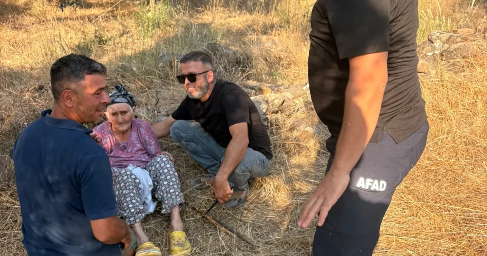 Aydın'da kaybolan yaşlı kadın sağ olarak bulundu