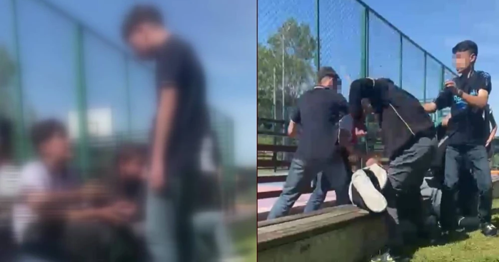 Arnavutköy’de Çocuklar Arasındaki Şiddetli Kavga Gözler Önüne Serildi