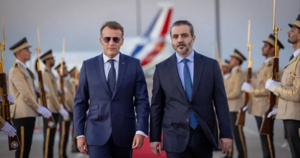 Fransa Cumhurbaşkanı Macron'un Suriye Ziyareti ve Patlama Olayı