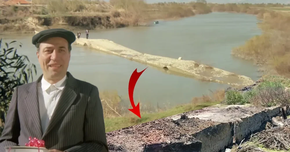 Kemal Sunal'ın İnatçı Filmi Gösterimi sırasında Tarihi Taş Köprü Ateşe Verildi