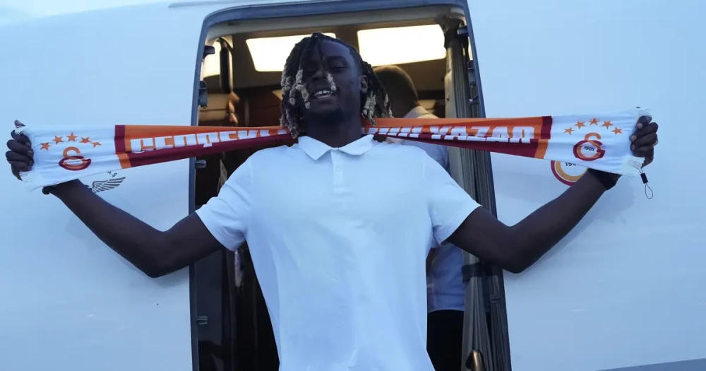 Ugochukwu, Galatasaray için İstanbul'da