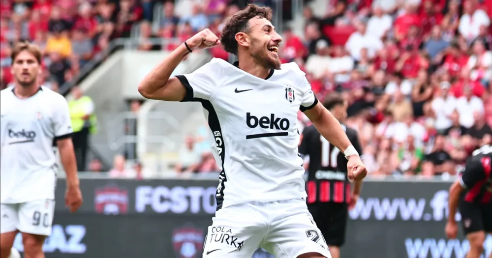 Fransa'da doğdu Beşiktaş'a geldi, ikinci maçında ikinci golünü attı