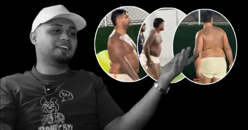 Mikrofonu bıraktı, kramponu giydi: Rapçi Lvbel C5 halı sahada