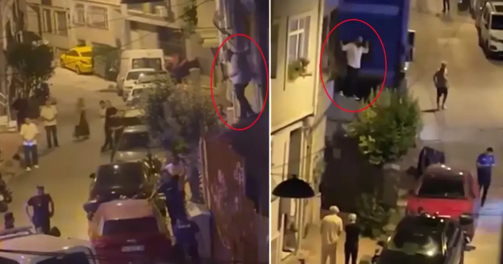 Beyoğlu'nda eski sevgili dehşeti. Evine tırmanıp camı yumrukladı